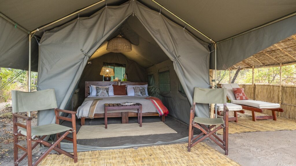 Nkonzi Camp tent